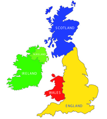 UK Map & Names